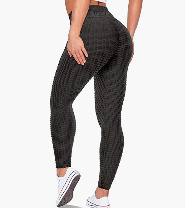 Butt Lift Leggings Textured Scrunch Booty Tights