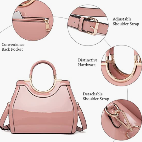 Women’s Handbags Designer Purses Satchel Shoulder Bag