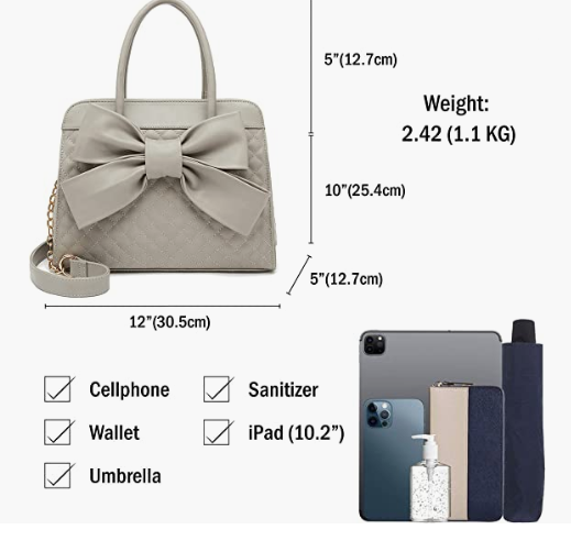 Handbag Purse, Vintage Faux Leather Crossbody Bag For Women