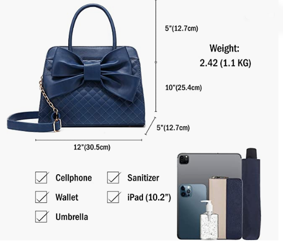 Handbag Purse, Vintage Faux Leather Crossbody Bag For Women