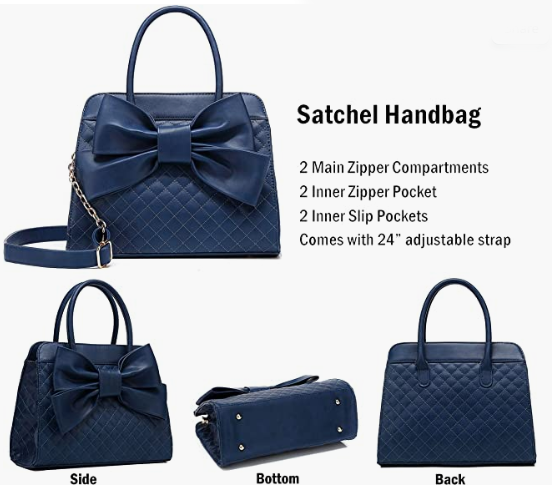 Handbag Purse, Vintage Faux Leather Crossbody Bag For Women