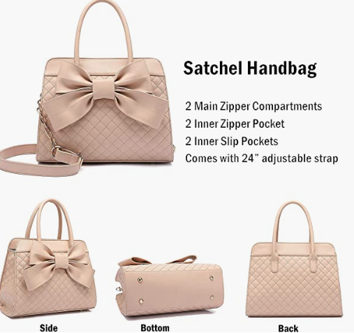 Handbag Purse, Vintage Faux Leather Crossbody Bag For Women