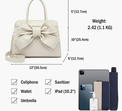 Handbag Purse, Vintage Faux Leather Crossbody Bag For Women