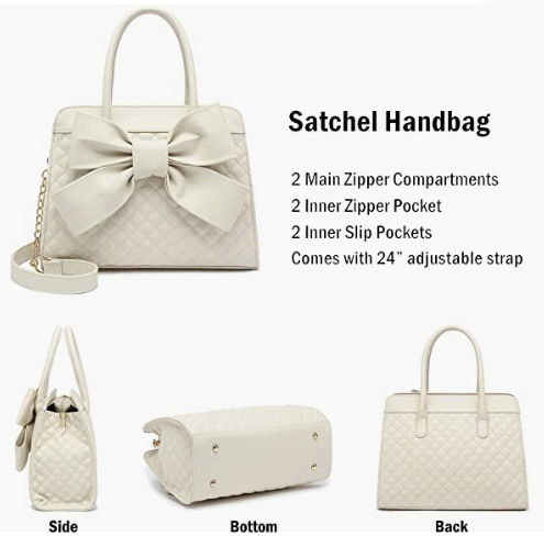 Handbag Purse, Vintage Faux Leather Crossbody Bag For Women