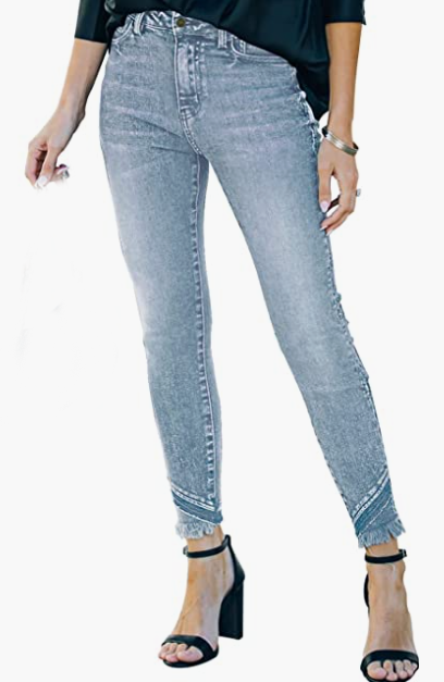 Stretch Skinny Jean Denim Pants