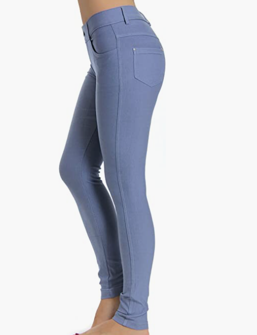 Women's Jean Look Jeggings Tights Pants