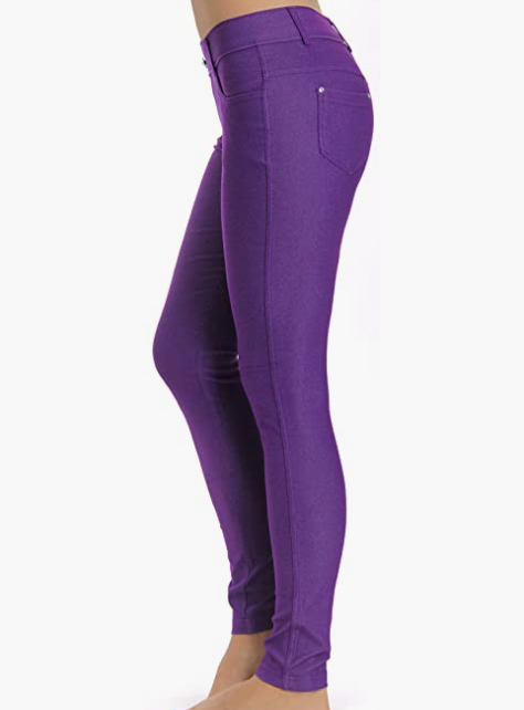 Women's Jean Look Jeggings Tights Pants