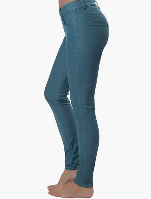 Leggings Pants Women's Jean Look Jeggings Tight PANTS
