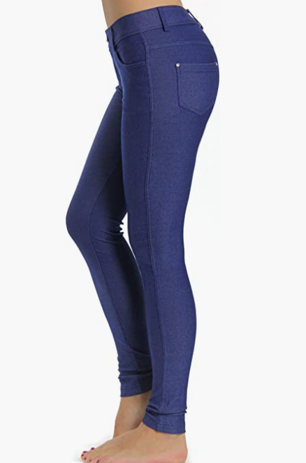 Leggings Pants Women's Jean Look Jeggings Tight PANTS