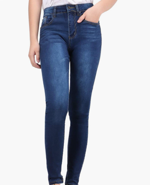 Skinny Jeans with 5 Pocket Jeans,Precision Stitching and Super Stretch