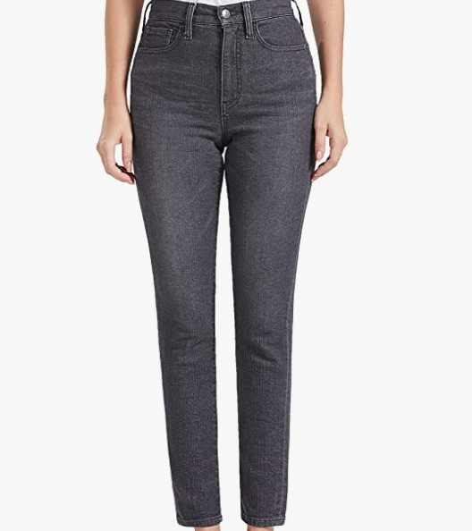Women's High Rise Skinny Jeans Comfort Stretch Denim Pants