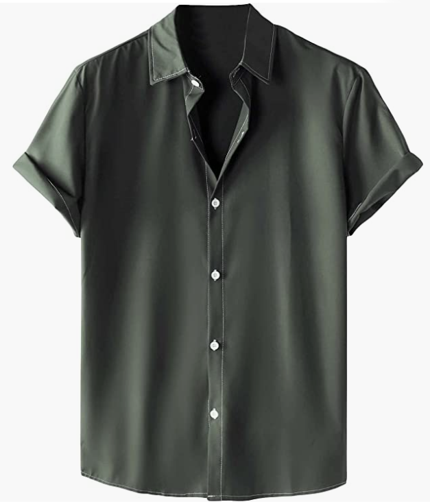 Mens Casual Simple Hawaian