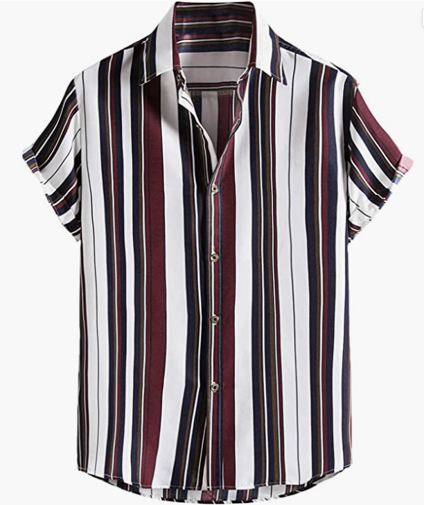 Mens Casual Simple Hawaian