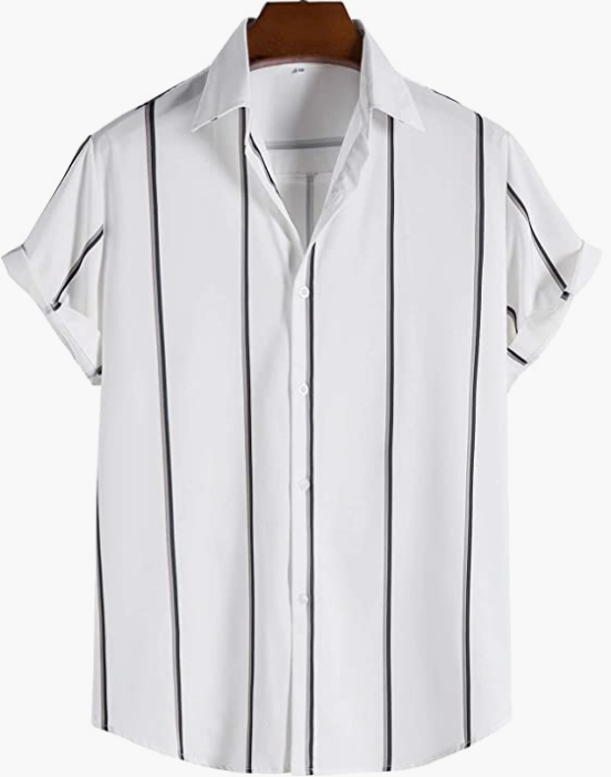 Mens Casual Simple Hawaian