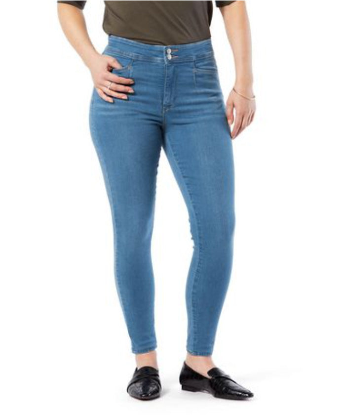 Women's Simply Stretch Shaping High Rise Super Skinny Jeans
