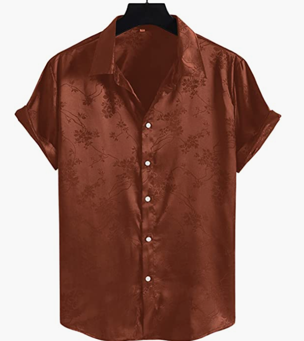 Mens Casual Simple Hawaian