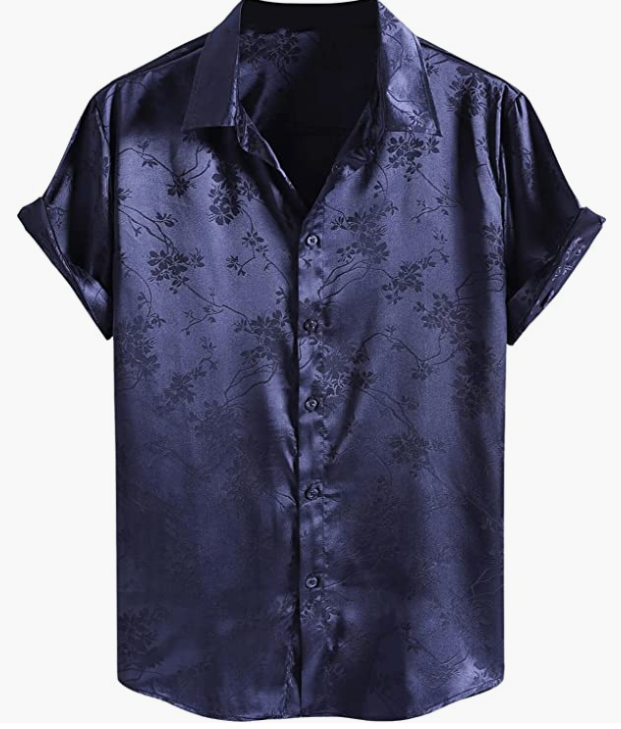 Mens Casual Simple Hawaian
