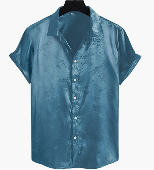 Mens Casual Simple Hawaian