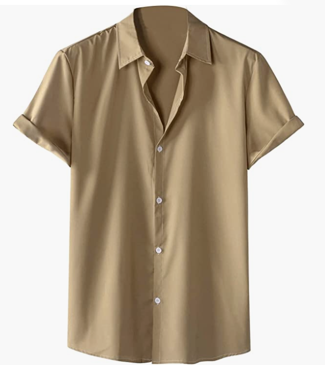Mens Casual Simple Hawaian