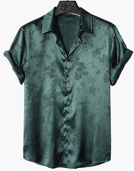 Mens Casual Simple Hawaian