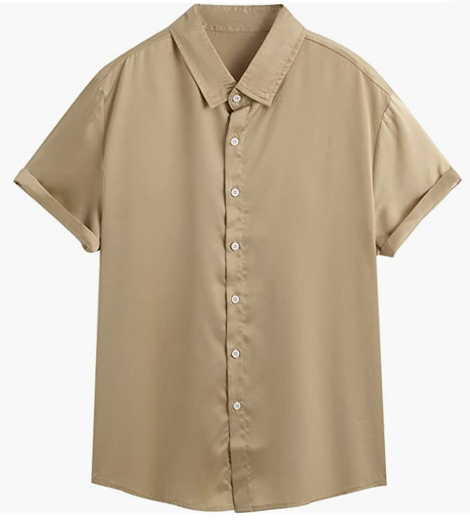 Mens Casual Simple Hawaian