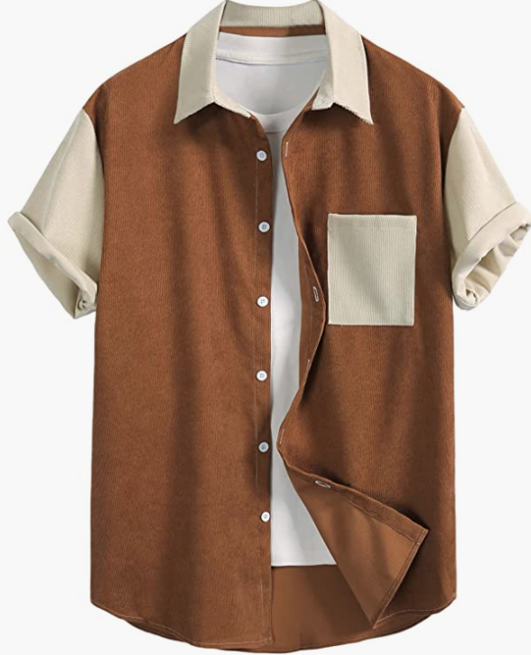 Mens Casual Simple Hawaian