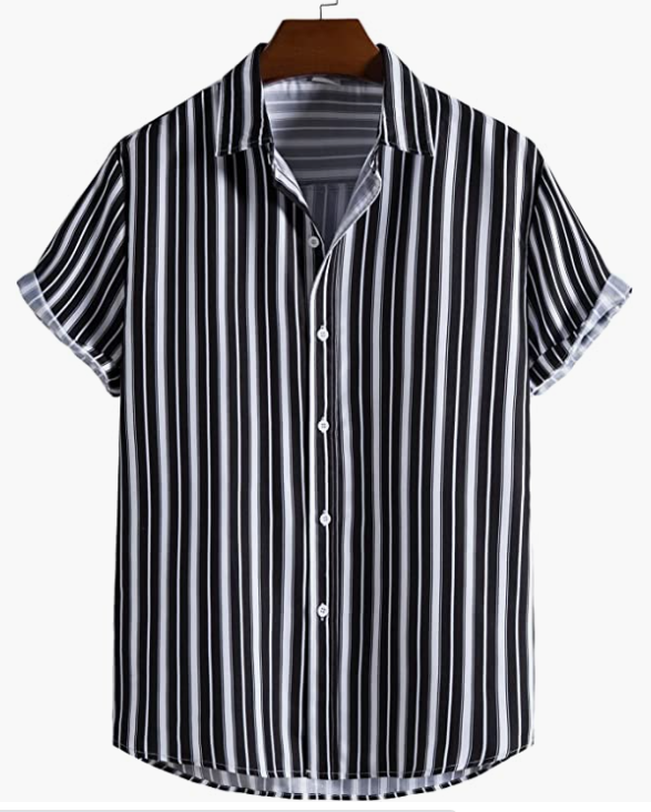 Mens Casual Simple Hawaian