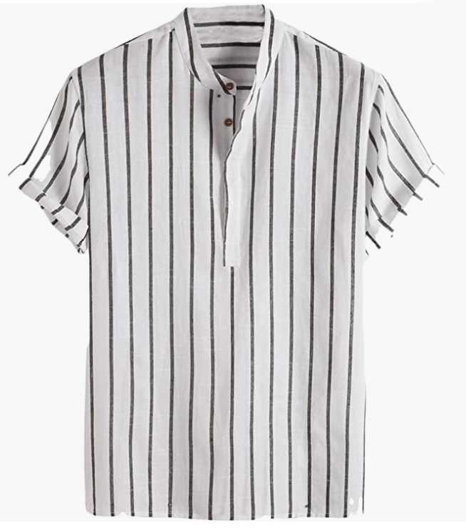 Mens Casual Simple Hawaian