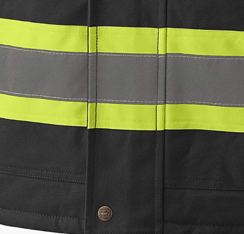 ORIGINAL High Visibility Heavy Duty Parka Jacket, Reflective Quilted Safety