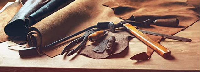 8-Pocket Leather woodworking Tool Apron workshop Apron, Carpenter Apron, Apron for Welding, Blacksmith, BBQ Apron | Heat & Flame Resistant