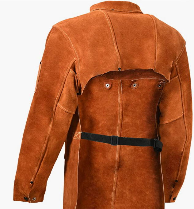 Welding Jacket - Heavy Duty Welding Apron with Sleeve