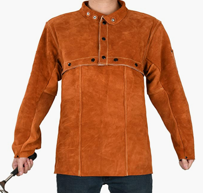 Welding Jacket - Heavy Duty Welding Apron with Sleeve