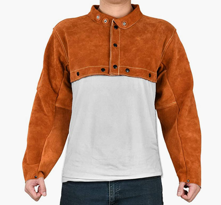 Welding Jacket - Heavy Duty Welding Apron with Sleeve