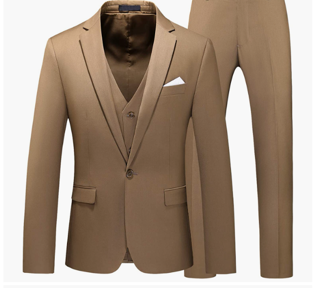 Men 3 Piece Suit Slim Fit