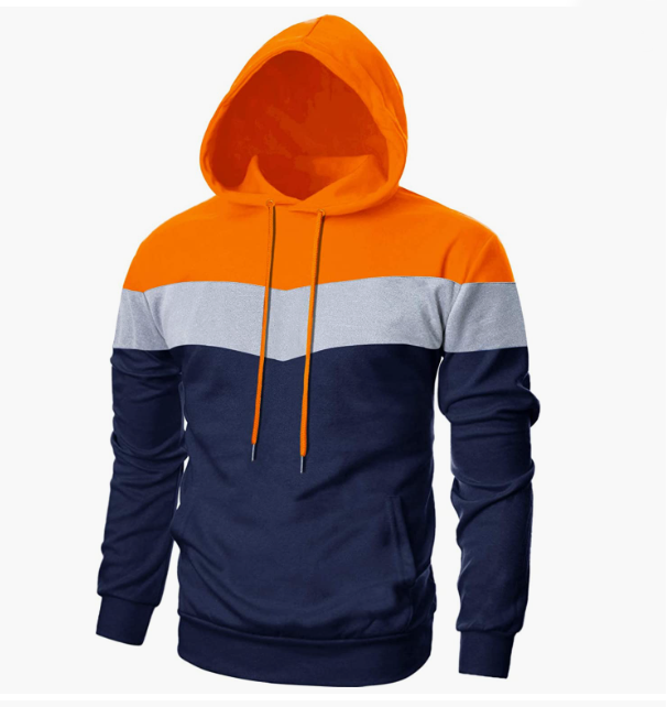 Men's Pullover Hoodie Lightweight Casual Workout Athletic-Fit Hooded Sweatshirt
