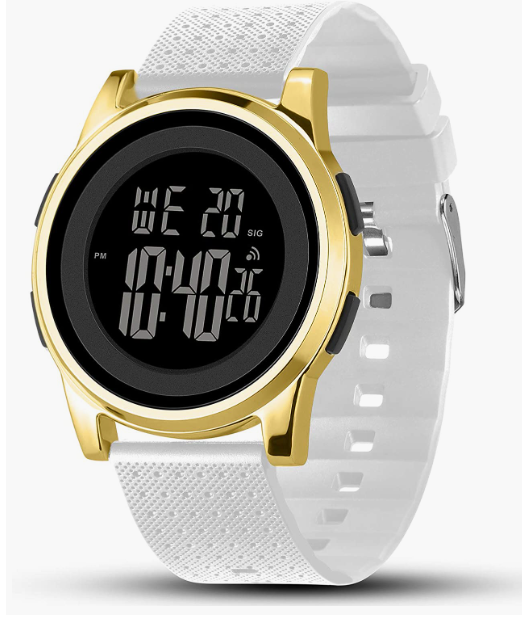 Waterproof Stainless Steel Fashion Wrist Watch For Men Women Sports Watch