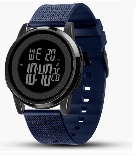 Waterproof Stainless Steel Fashion Wrist Watch For Men Women Sports Watch