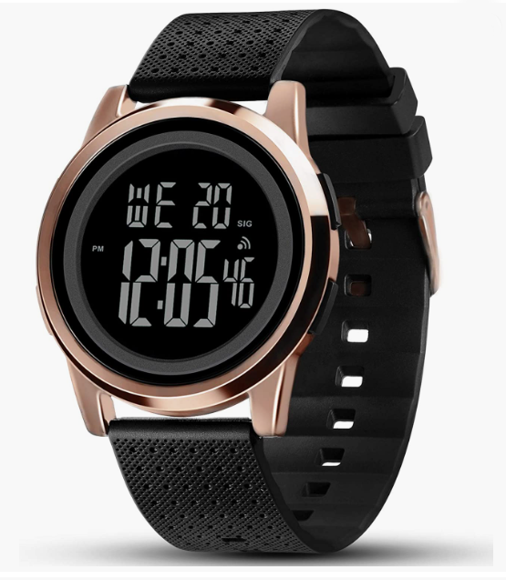 Waterproof Stainless Steel Fashion Wrist Watch For Men Women Sports Watch