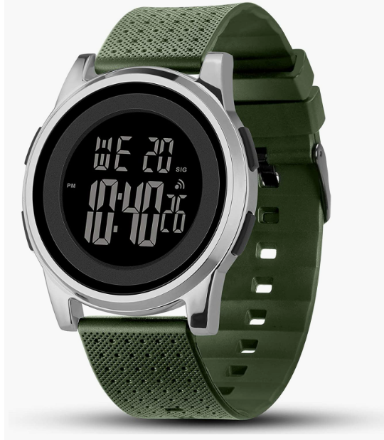 Waterproof Stainless Steel Fashion Wrist Watch For Men Women Sports Watch