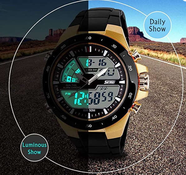 Face Water Resistant Military Watches Casual