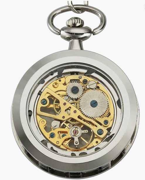Numerals Chain Mechanical Automatic/Hand Wind