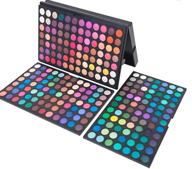 252 Colors Eyeshadow Palette Professional Matte Shimmer Eyeshadow Pallet 3 Layers Ultimate Full Eye Makeup Kit All In One Eye Shadow Makeup