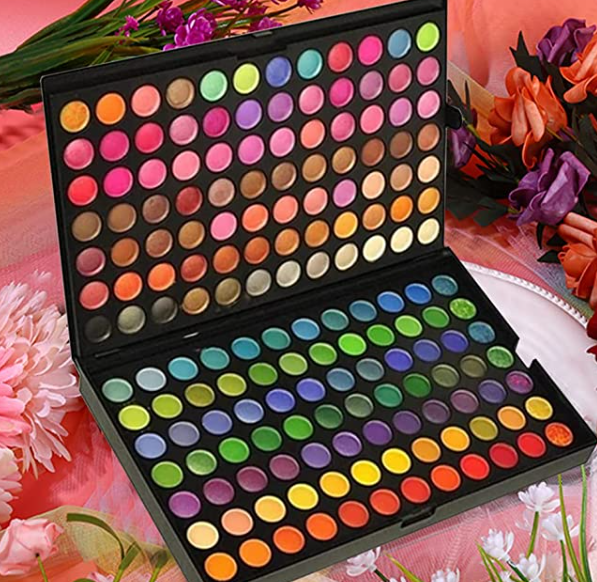 252 Colors Eyeshadow Palette Professional Matte Shimmer Eyeshadow Pallet 3 Layers Ultimate Full Eye Makeup Kit All In One Eye Shadow Makeup