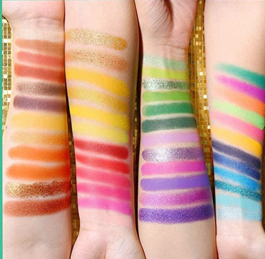 - 48 Colorful High Pigmented - Rainbow Matte Shimmer Glitter Eye Shadow Make Up Pallet Gift Set