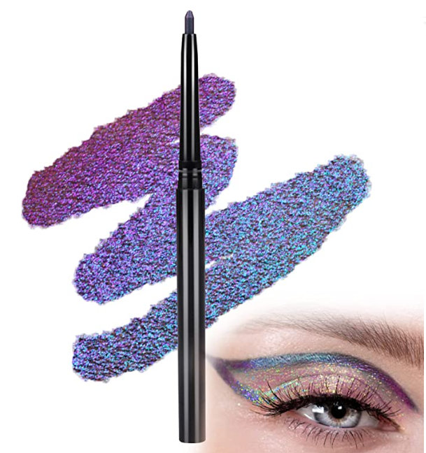 Colors Glitter Waterproof Eyeliner Pen mermaid makeup