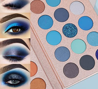 Eyeshadow Makeup Pallet Long Lasting Natural Ultra 65 Colors Eye Shadow Waterproof Matte Eye Makeup