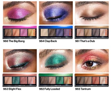 Prismatic Eyeshadow Palette, Creamy Pigmented Eye Makeup in Blendable Matte and Pearl Finishes, 962 Fully Loaded, 0.21 oz.