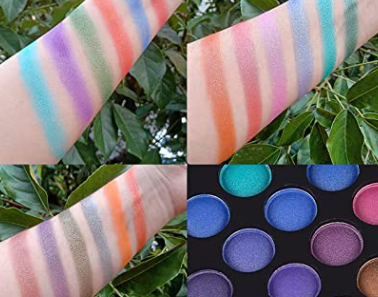 Waterproof Long Lasting Eyeshadow Pallets 3 Layers Natural Smokey Makeup for Professional Daily