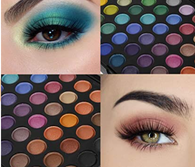 Waterproof Long Lasting Eyeshadow Pallets 3 Layers Natural Smokey Makeup for Professional Daily