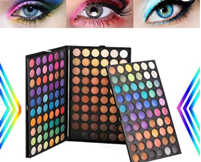 Waterproof Long Lasting Eyeshadow Pallets 3 Layers Natural Smokey Makeup for Professional Daily